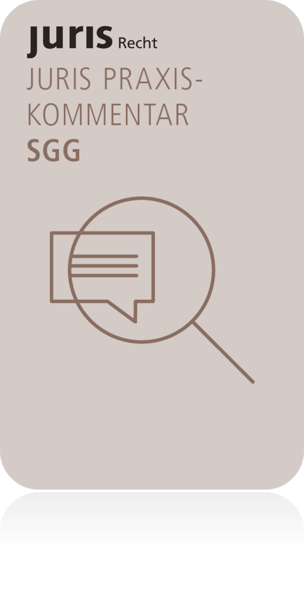 juris PraxisKommentar SGG Sozialgerichtsgesetz